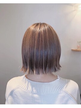 リールランテ(Rire lante) ハイライトで白髪ぼかし