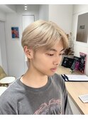 ニュアンスパーマ/韓国マッシュ/スパイキーショート/渋谷