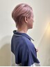 【ブリーチメニュー】メンズカット＋ケアブリーチカラー＋3stepT ￥26,400
