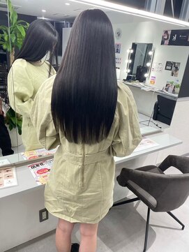 キング 枚方店(K!ng) 縮毛矯正髪質改善ハイライトレイヤーカット枚方美容室エクステ