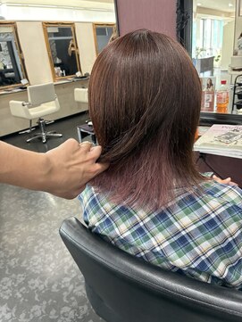 アイズ 渋沢(AIZU) インナーカラー