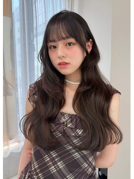 ボタン テンジン(VOTAN tenjin) 【votan_はまひ】レイヤーロング/顔まわりカット/髪質改善