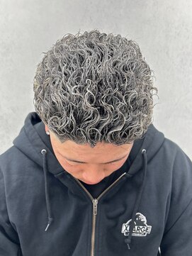 ルースト 西院店(ROOST) 極道パーマ×ホワイトハイライト