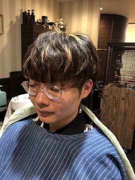 バーバーショップ オールドニュー(BAR BER SHOP OldNew) マッシュ風ツーブロック