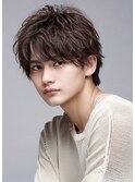 メンズマッシュメンズヘア波巻きスパイラルパーマ波巻きパーマ