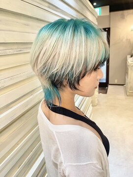 エール(a:le) デザインカラーショートカット