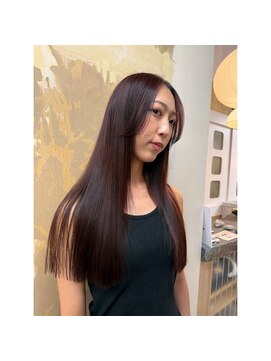 フィリュヌ(filune) ブロントマゼンタカラー
