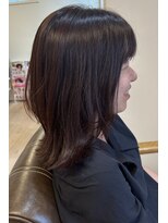 クオーラ(cuaura)&nbsp;ピンクラベンダーレイヤーボブ