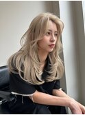 黒髪 ボブルフ ネビージュ 小顔 ワンレン スペインカール