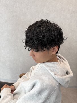 ジーナ 天神(Zina) シャドウパーマ/ルーズパーマ【福岡/天神/メンズパーマ】