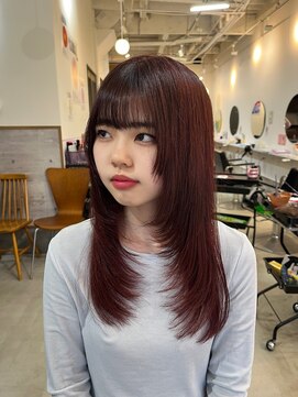 ラック 津田沼(LUCK) ダブルカラー/インナーカラー/韓国ボブ/ブリーチ/似合わせカット