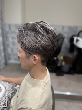 コクーン 辻堂(Cocoon) 白髪染め(白髪ぼかし)◎大人のハイライト×ショート　湘南/藤沢