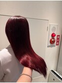レッド×髪質改善ULTOWAトリートメント　#神戸