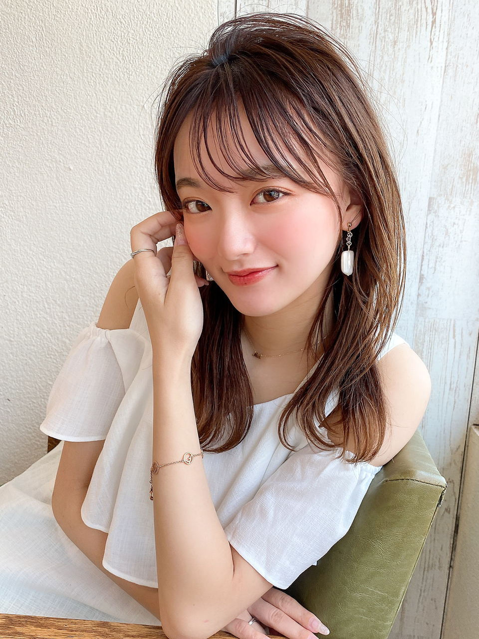 エイミーバイアフロートザガーデン 浦和店(amie by afloat the garden) シースルー前髪で結んでかわいいフェイスレイヤー【浦和】