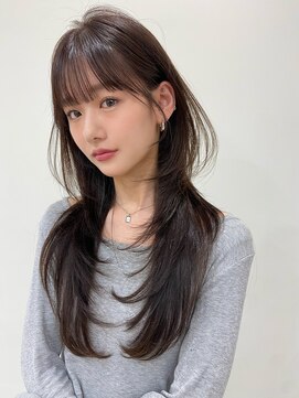 シェイト(ciate) ダークグレージュ/ロングレイヤー/Instagram→@ciate_mst