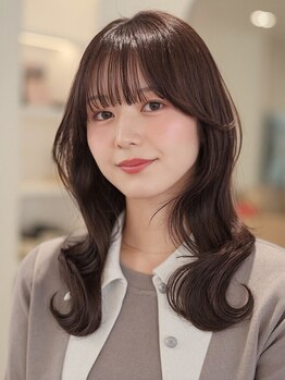 モードケイズエミュー(MODE K's eau)の写真/【摂津本山駅】前髪、顔周りで印象を変える♪レイヤーカットや女性らしい顔周りと毛流れで垢抜ける☆