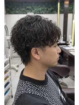 クオリス 上福岡店(QUALIS) 春のメンズパーマサーフカール