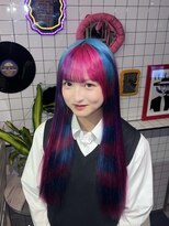 ヘアー アレス(hair ales) デザインカラー グラデーションカラー カラーバター
