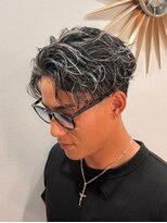 メゾンフォーメン 心斎橋店(Maison for men) メッシュカラー ラルフサーフ ラルフカール テーパーフェード