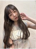 ツヤツヤ透け感夏カラー