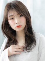 ドクターズサロン LAB 小山店&nbsp;フェミニンシースルーバング韓国風巻きロングu小山20代30代40代