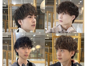 フェリア ファム 桃山台(FERIA fam)の写真/桃山台駅6分【メンズパーマ/メンズカット】爽やかなヘアで好印象◎CUT+炭酸￥4900