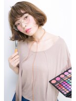 ボンヌーベル&nbsp;【Bonne Nouvelle】ラフに可愛く☆パーマ＋ナチュラルボブ