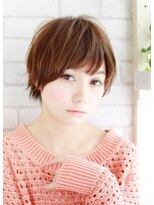 シュシュット(chouchoute)&nbsp;吉祥寺3分/モード3Ｄカラージグザグバング美髪ミニマムボブ/010