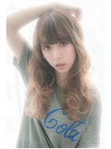 サーフガール外国人風ハイライトカラーsweetカール