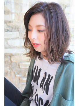 ビーハイブ 一番町店 アヴェダ(BEHIVE) 伸ばしかけの方におすすめ! 大人カジュアル ミディ