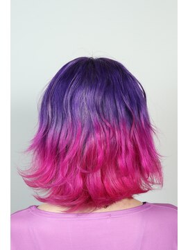 クリップ ジョイント ゴッド(CLIP JOINT GOD) パープル×ピンクグラデーション♪