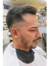 『BARBERスタイル』　【フェードカット＆シェービング＆眉カット】￥4,000