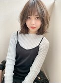 【アフロート添田】くびれミディ アッシュカラー