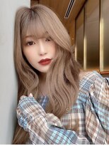 ビューティーコネクション ギンザ ヘアーサロン(Beauty Connection Ginza Hair salon) 【清水style】ことりベージュで無造作毛先パーマ似合わせカット