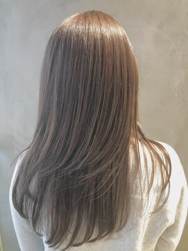 コレット(COLETTE) 20代30代40代 セピアグレージュ サラツヤストレート モテ髪