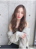 ニュアンスウェーブ×ラベージュ