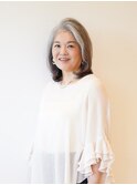【えがお美容室】40代50代に人気◎ミディアムスタイル