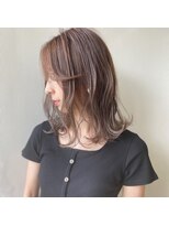 エミュー(emu by Amitie)&nbsp;イルミナカラー×ミルクティーベージュ