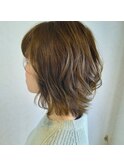 柔らかい質感☆ボブ×マット系カラー
