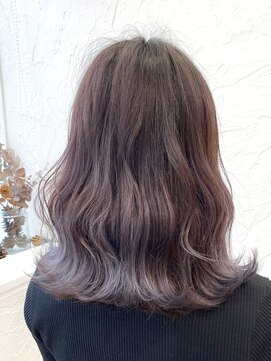 カモン(CAMON) ラベンダーグレージュ（毛先のみブリーチ）