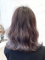 カモン(CAMON) ラベンダーグレージュ(毛先のみブリーチ)