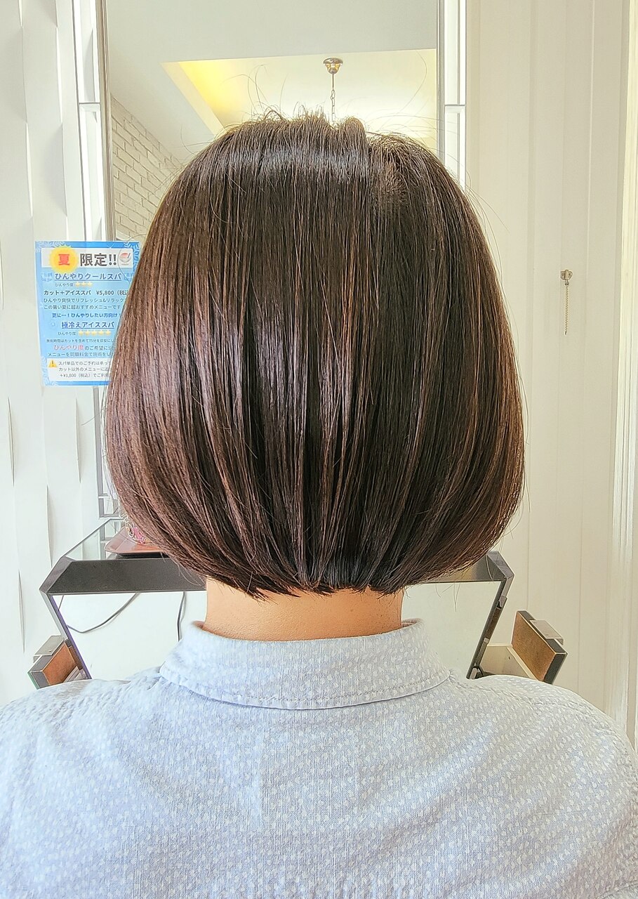 30代40代50代大人ボブ/重ため/丸み/ショート/ミニボブ/ボブ