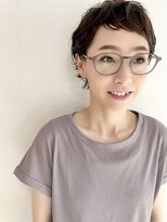 サロンプレッジエビノマル(salon PLEDGE ebinomaru) ガーリー×オン眉ショート