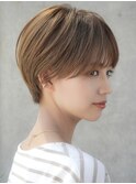 前髪あり大人ショート20代30代40代【AIN.表参道】川原大地