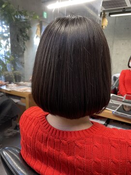 シェル 吉祥寺(shell) ぱつっとボブスタイル◎