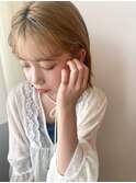 ハイトーンベージュ/ボブ【自由が丘LACO】