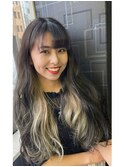 ロングインナーカラー