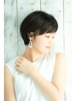 ロンド レグリーズ 立川(Lond leglise)&nbsp;【山方　直也】小顔×マッシュショート×耳かけ×ペールベージュ