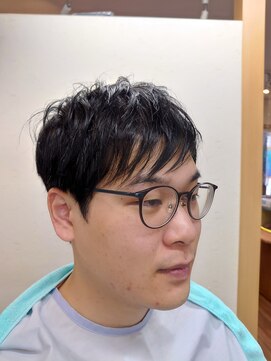 ヴェルデ シンバシ(VERDE SHINBASHI) ビジネスマン カルマパート マッシュ ショート メンズ 学生 就活