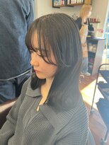 スキル 石岡(SKILL)&nbsp;艶カラー＋マイフォーストリートメント